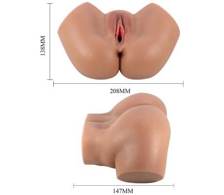 Hailey Masturbador con Vibración Vagina y Ano