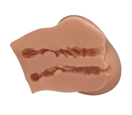 Luna Masturbador con Vibración Vagina y Ano