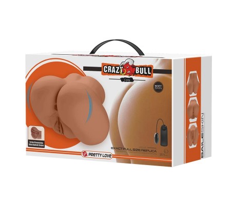 Luna Masturbador con Vibración Vagina y Ano