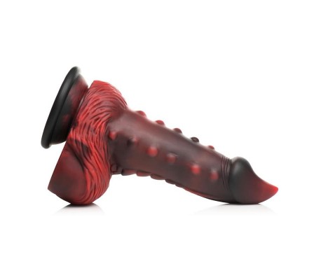 Lava Demon Thick Nubbed Dildo Demonio