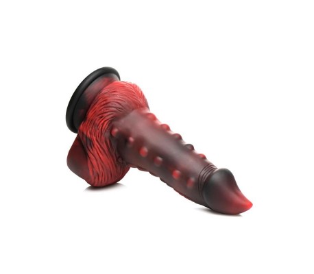 Lava Demon Thick Nubbed Dildo Demonio