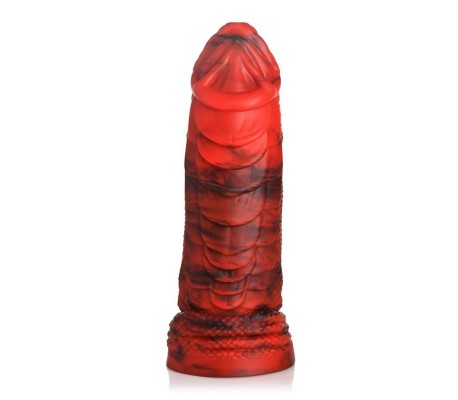 Fire Dragon Red Scaly Dildo Dragón