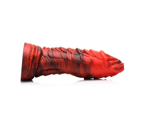 Fire Dragon Red Scaly Dildo Dragón