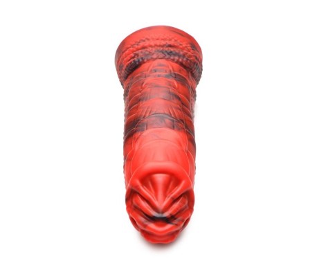 Fire Dragon Red Scaly Dildo Dragón