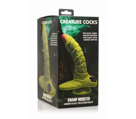 Scaled Swamp Monster Dildo 9.4