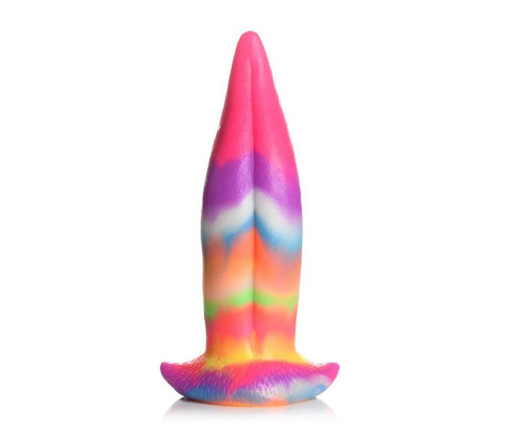 Unicorn Tongue Dildo Lengua Brilla en la Oscuridad 8.4