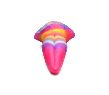Unicorn Tongue Dildo Lengua Brilla en la Oscuridad 8.4