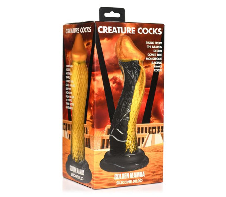 Dildo Dorado Golden Mamba