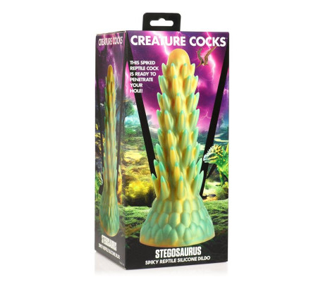 Dildo Dragón Stegosaurus Spiky Reptile