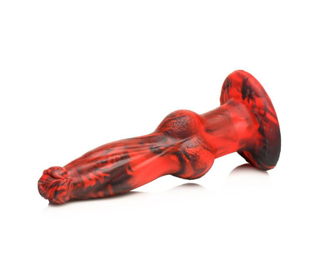 Dildo con Vibración y Thrusting Hel-Wolf