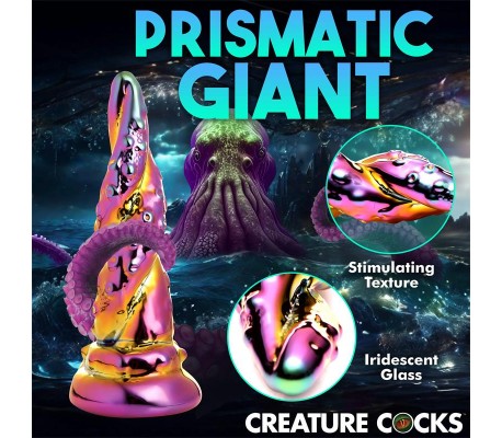 Dildo de Vidrio borosilicato Enchanting Rainbow