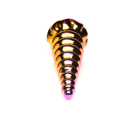 Dildo de Vidro de Borosilicato Twilinght Rainbow