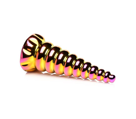 Dildo de Vidro de Borosilicato Twilinght Rainbow