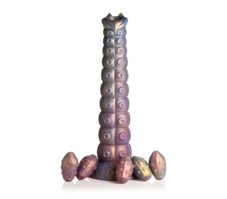 Dildo Ovoposito con 5 huevos Deep Invader Tentacle