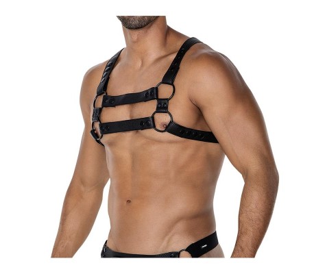 H4RNESS06 Arnés de Pecho 4WAY Negro Talla Única