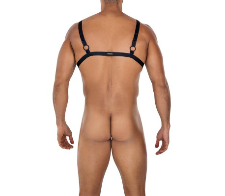 H4RNESS04 Arnés Cruzado C-Ring Negro Talla Única