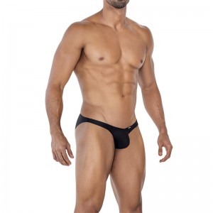 C4MSPXBUL01 Calzoncillo Tiro Bajo Bulge Negro