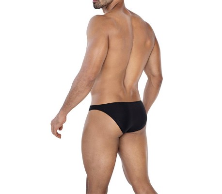 C4MSPXBUL01 Calzoncillo Tiro Bajo Bulge Negro