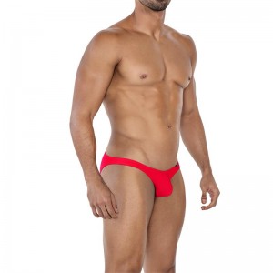 C4MSPXBUL01 Calzoncillo Bulge Cintura Baja Scarlet