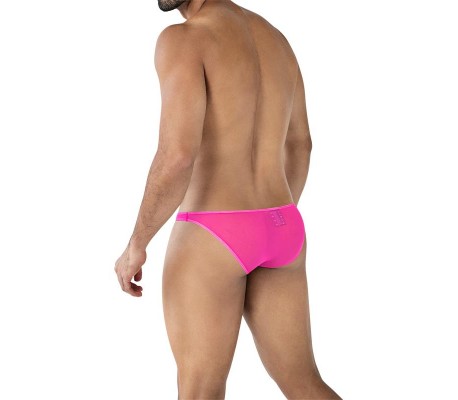 C4MSPXBUL01 Calzoncillo Bulge Cintura Baja Hot Pink