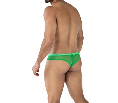 C4MSPX22 Calzoncillo Cheeky Brief Verde
