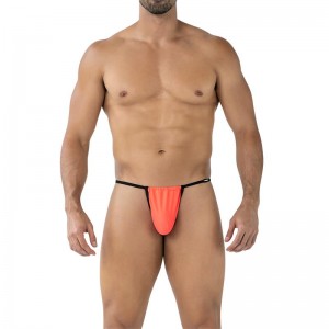 C4MSPX04 Tanga Fluo Pouch Tangerine