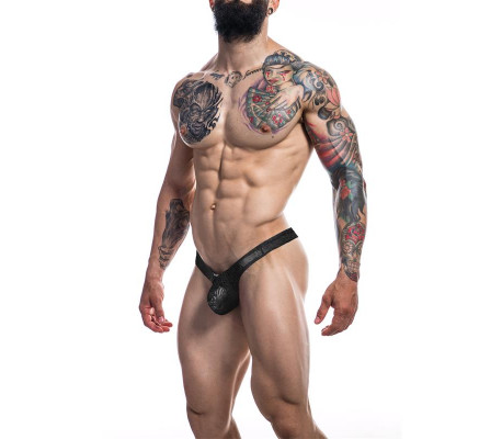 C4MPE02 Tanga Pouch Enhancing Tainted Leopard