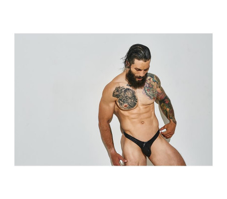 C4MPE02 Tanga Pouch Enhancing Tainted Leopard