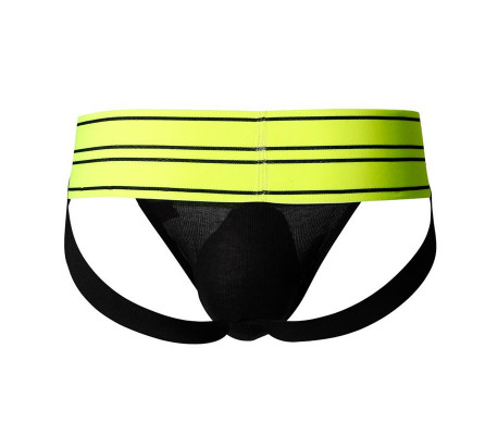 C4M15 Suspensorio Estilo Rugby Neon Lime