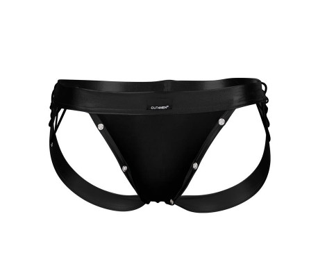 C4M14 Suspendorio Desire Leatherette Negro