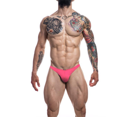 C4M11 Calzoncillo Estilo Brazilian Neon Coral