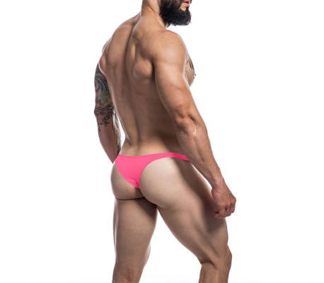 C4M11 Calzoncillo Estilo Brazilian Neon Coral