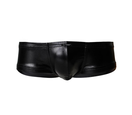 C4M10 Boxers Tipo Shorts Leatherette Negro