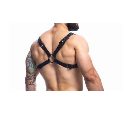 Arnés Bondage de Pecho Party Black Ajustable Talla Única
