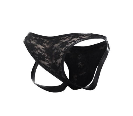 L4CE04 Slip Estilo Suspensorio con Encaje