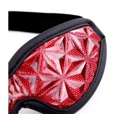 Antifaz Diamond Cuero Vegano