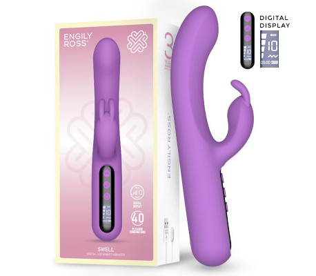 Swell Vibrador con Pantalla Digital y Gran Potencia