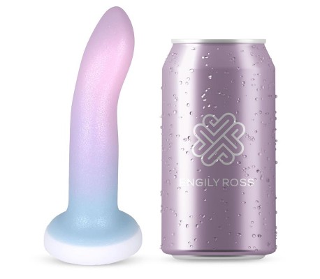 Dildo con Ventosa Color Degrado 13.6 cm