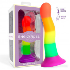 Dildo Color Arcoiris 18 cm