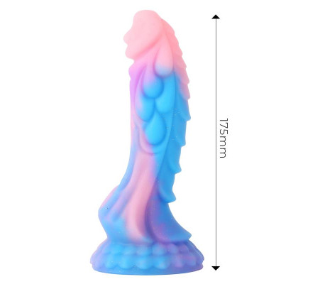 Dildo Dragón Brilla en la Oscuridad 18 cm