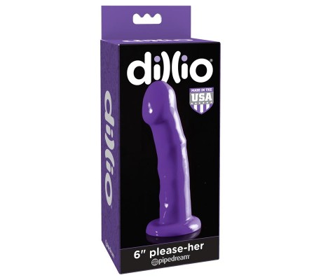 Dildo Please Her 16,5 cm Púrpura