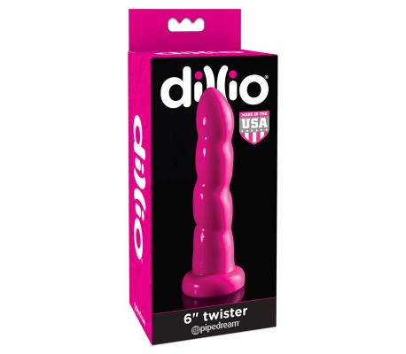 Dildo Twister 15,2 cm Rosa