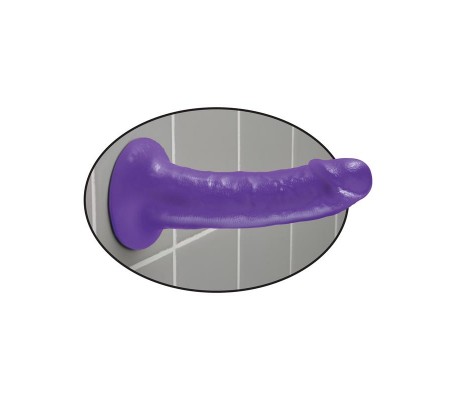 Dildo Slim 15,2 cm Púrpura