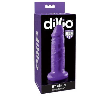 Dildo Chub 15,2 cm Púrpura