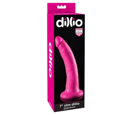 Dildo Slim 17,8 cm Rosa