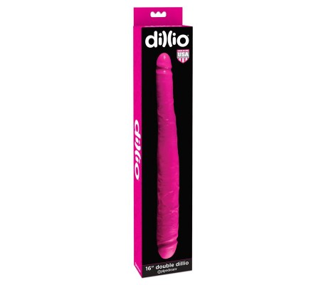 Dildo Doble 40,6 cm Rosa