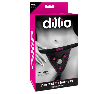 Perfect Fit Arnés Negro