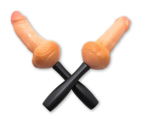 2 Maracas con Forma de Pene 25 cm