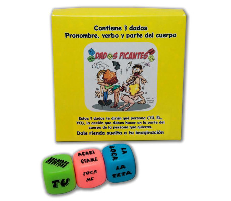 Juego 3 Dados Fluorescentes
