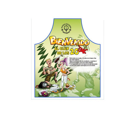 Delantal 20 Cumpleaños